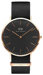 Daniel Wellington Classic Cornwall Ρολόι Μπαταρίας με Υφασμάτινο Λουράκι