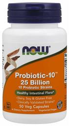 Now Foods Probiotic-10 25 Billion 50 φυτικές κάψουλες