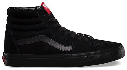 Vans Sk8 Hi Unisex Sneakers Μαύρα