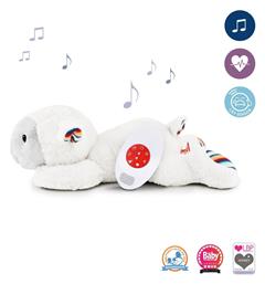 Zazu Liz Προβατάκι Βοηθός Ύπνου 6 Λευκούς Ήχους Μελωδίες Κλάματος