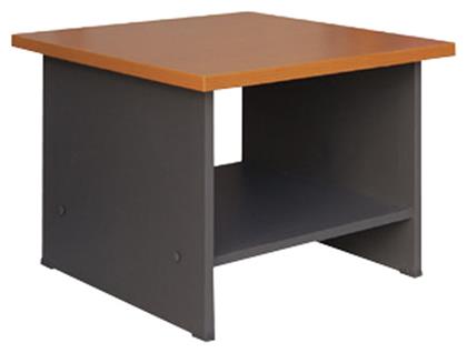 Βοηθητικό Τραπεζάκι Dark Μ60xΠ60xΥ45εκ. Dark Grey / Cherry