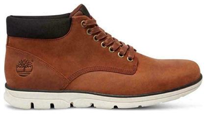 Timberland Bradstreet Δερμάτινα Καφέ Ανδρικά Μποτάκια