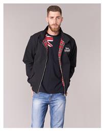 Lonsdale Harrington 110538 Black Μπουφάν από το Spartoo