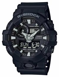 Casio G-Shock Αναλογικό/Ψηφιακό Ρολόι Χρονογράφος Μπαταρίας με Μαύρο Καουτσούκ Λουράκι