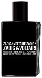 Zadig & Voltaire This Is Him! Eau de Toilette 30ml