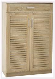 Ξύλινη Παπουτσοθήκη Sante με 5 Ράφια Sonoma Μ80xΠ37xΥ123cm