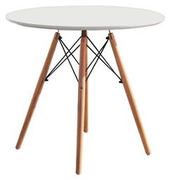 Randy Κουζίνας Λευκό 70x70x72εκ. 10.0007