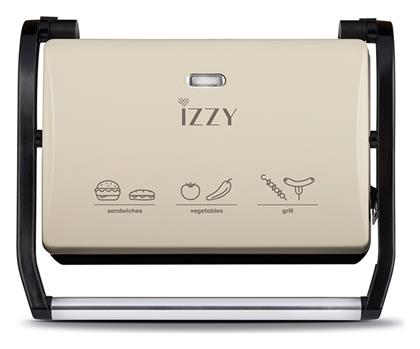 Izzy Panini 123 800W για 2 Τοστ Creme