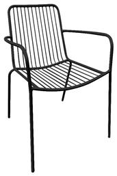 Καρέκλα Nexus Μαύρη 56x58x80εκ.