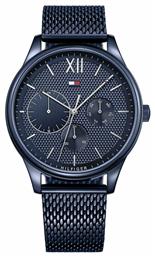 Tommy Hilfiger Damon Ρολόι Μπαταρίας με Μεταλλικό Μπρασελέ