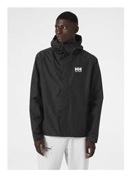 Helly Hansen Seven Ανδρικό Χειμωνιάτικο Μπουφάν Μαύρο