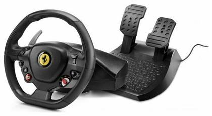 Thrustmaster T80 Ferrari 488 GTB Edition Τιμονιέρα με Πετάλια για PS4 με 270° Περιστροφής