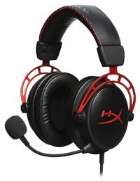 HyperX Cloud Alpha Over Ear Κόκκινο