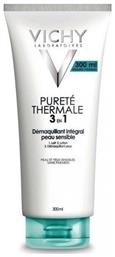 Vichy Γαλάκτωμα Ντεμακιγιάζ Purete Thermale 3 in 1 One Step Cleanser για Ευαίσθητες Επιδερμίδες 300ml