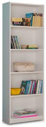Βιβλιοθήκη Max 58x23x170εκ. Λευκή