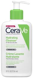 CeraVe Hydrating Normal To Dry Skin Κρέμα Καθαρισμού Προσώπου 236ml