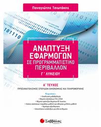 Ανάπτυξη εφαρμογών σε προγραμματιστικό περιβάλλον Γ΄λυκείου, Προσανατολισμός σπουδών οικονομίας και πληροφορικής