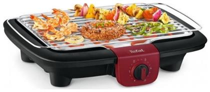 Tefal BBQ Easygrill Επιτραπέζια Ηλεκτρική Ψησταριά Σχάρας 2300W με Ρυθμιζόμενο Θερμοστάστη 37x23.5εκ.