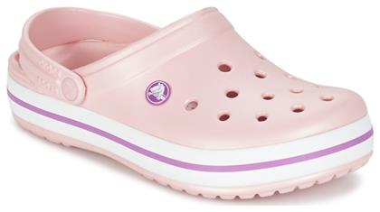 Crocs Crocband Ανατομικά Σαμπό Ροζ