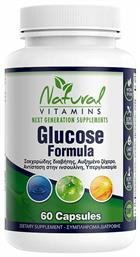 Natural Vitamins Glucose Formula 60 κάψουλες