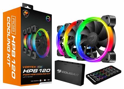 Cougar Vortex RGB HPB 120 Cooling Kit Case Fan 3τμχ