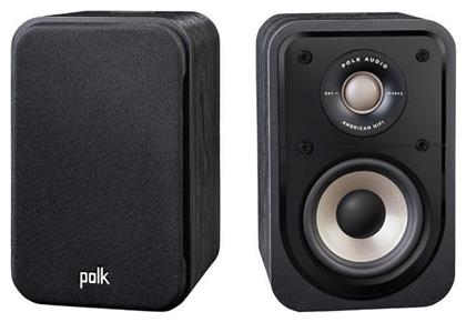 Polk Audio Signature S10e Ζεύγος Ηχείων Hi-Fi Βιβλιοθήκης 100W 2 Δρόμων Π13.72xΒ15.88xΥ21.34εκ. Μαύρο