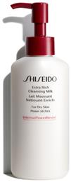 Shiseido Extra Rich Cleansing Milk Dry Skin Γαλάκτωμα Ντεμακιγιάζ 125ml