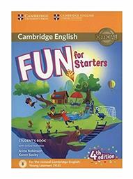 Fun for Yle Starters Student 's Book (+ Audio & Online Activities) (for Revised Exam From 2018) 4th Ed