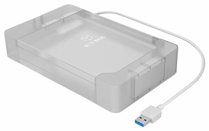 Icy Box IB-AC705-6G Θήκη για Σκληρό Δίσκο 2.5'' / 3.5'' SATA III με σύνδεση USB 3.0 σε χρώμα