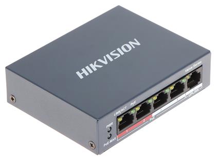 Hikvision DS-3E0105P-E/M Unmanaged L2 PoE από το Public