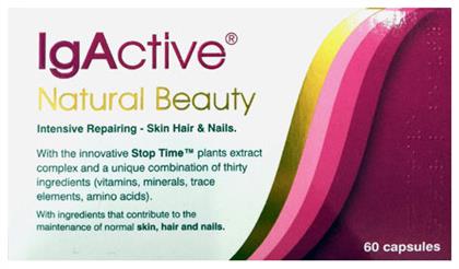 IgActive Natural Beauty Intensive Skin Hair & Nails 60 κάψουλες
