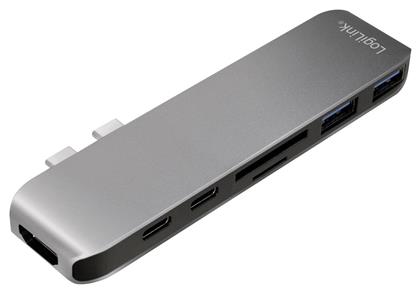 LogiLink Docking Station με Διπλό USB-C DisplayPort 4K PD (UA0302) από το e-shop