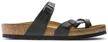 Birkenstock Mayari Birko-Flor Γυναικεία Σανδάλια Ανατομικά σε Μαύρο Χρώμα Narrow Fit από το Modivo