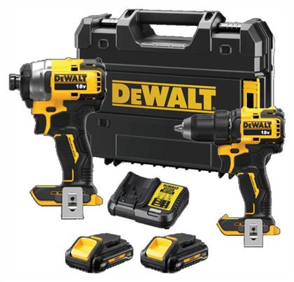 Dewalt Σετ Κρουστικό Δραπανοκατσάβιδο & Παλμικό Κατσαβίδι