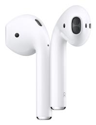 Apple AirPods (2nd generation) Earbud Bluetooth Handsfree Ακουστικά με Θήκη Φόρτισης Λευκά