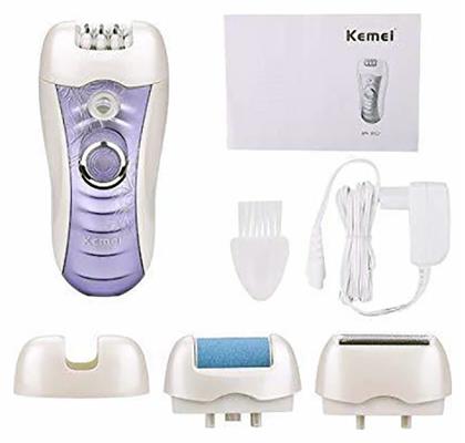 Kemei 3-in-1 Σετ Αποτρίχωσης Epilator για Σώμα & Μπικίνι KM-3012