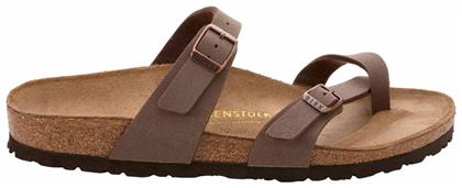 Birkenstock Mayari Birko-Flor Γυναικεία Σανδάλια Ανατομικά Mocha Regular Fit