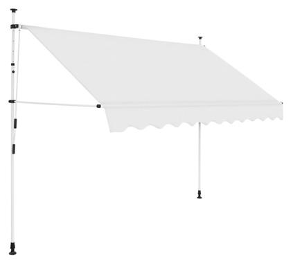 vidaXL Τέντα Βεράντας Κρεμ 1.2x3m