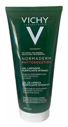 Vichy Gel Καθαρισμού Normaderm Phytosolution Intensive Purifying Gel για Λιπαρές Επιδερμίδες 200ml