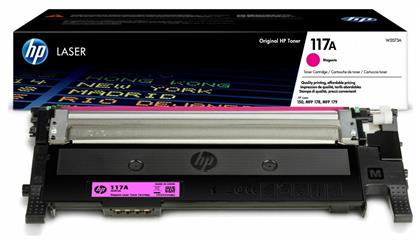 HP 117A Γνήσιο Toner Laser Εκτυπωτή Ματζέντα 700 Σελίδων (W2073A)