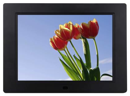 Braun Phototechnik DigiFrame 857 Ψηφιακή Κορνίζα LED 8'' Ανάλυσης 1024x768 Μαύρη