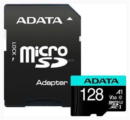 Adata Premier Pro SDXC 128GB Class 10 U3 V30 A2 UHS-I από το e-shop