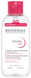 Bioderma Micellar Water Ντεμακιγιάζ Sensibio H2O για Ευαίσθητες Επιδερμίδες 850ml