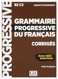 GRAMMAIRE PROGRESSIVE FRANCAIS PERFECTIONNEMENT CORRIGES UPDATED