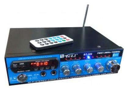 Ενισχυτής Karaoke BT-306 σε Μαύρο Χρώμα