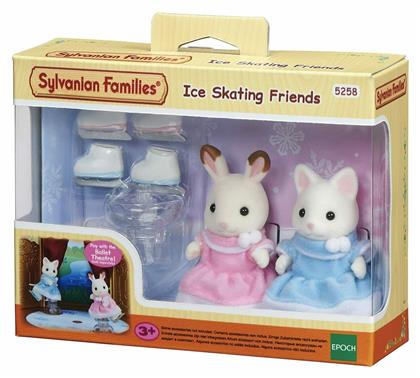 Epoch Toys Παιχνίδι Μινιατούρα Ice Skating Friends Sylvanian Families για 3+ Ετών 12.9εκ.