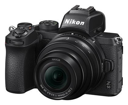 Nikon Z 50 Kit (Z DX 16-50mm F3.5-6.3 VR) Μαύρη