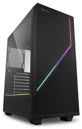 Sharkoon RGB Flow Gaming Midi Tower με Πλαϊνό Παράθυρο