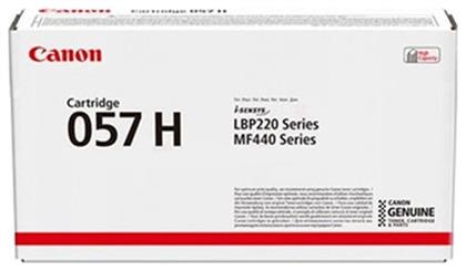 Canon 057H Γνήσιο Toner Laser Εκτυπωτή Μαύρο High Capacity 10000 Σελίδων (3010C002)