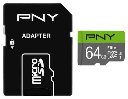 PNY Elite microSDXC 64GB Class 10 U1 UHS-I από το Public